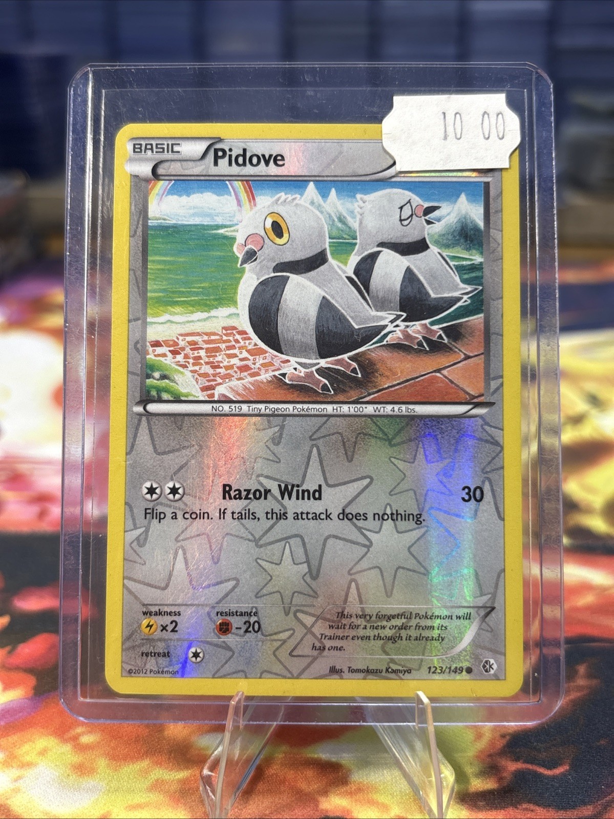 PIDOVE 123/149 Reverse Holo Pokemon Boundaries Crossed✨🔥SHIPS FAST💨+FREE GIFT