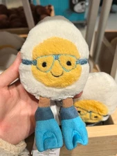 AMUSABLE SCUBA EGG Soft Plush Toy Ocean Diving Egg Best Gift NWT