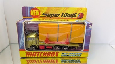 Matchbox Super Kings K-13 D.A.F DAF Building Transporter Mint in Box