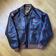 Vintage Aero A-2 jacket steer hide 80s/90s