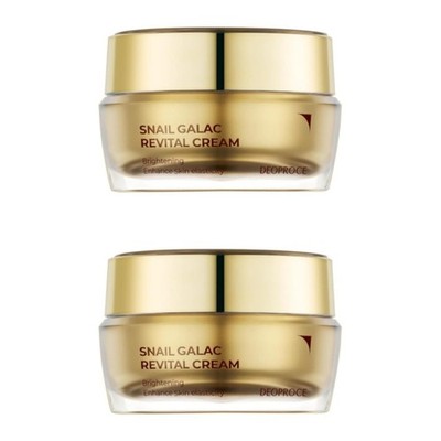 Deoproce Snail Galac Revital Cream 50g*2Pcs / FREE SHIPPING