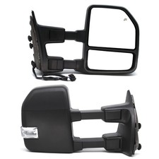 Towing Mirrors for Ford F-250 F-350 F-450 F-550 2008-2016 Power Heated LED