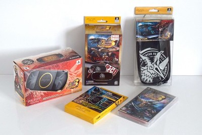 Sony PSP-3000 MHB Monster Hunter Hunter's Model CIB ungetestet A0260