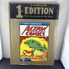 Famous First Edition Reprints Action Comics #1 1st Superman Vintage Rare Covered