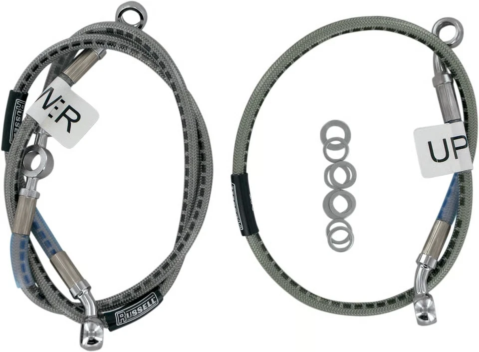 Russell - R09793S - Kit de línea de freno delantero 1204-9027 Foto 2 de 4