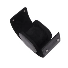 Leather Watch Storage Case Dustproof Protection Travel Box Single Presentation w