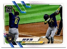 2021 Topps Dab on 'Em Milwaukee Brewers #7