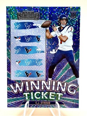 2023 Panini Contenders -CJ Stroud -Winning Ticket -Houston Texans