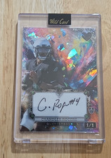 2024 Wild Card 7 Card Studs CHANDLER ROGERS 1/1 Autograph Rookie Auto. rookie card picture