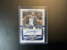2024-25 Panini Donruss Optic Signature Series Jaden Hardy #SS-HRD Dallas Mavs