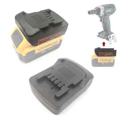 Battery Adapter for Dewalt 18V Li-ion Convert To for Metabo 18V Power Tools