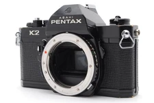 [Near MINT] Pentax K2 Black 35mm SLR Film Camera Body From JAPAN