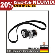 KEILRIPPENRIEMEN-SATZ + SPANNER 1,6-2.0 TDI für AUDI A1 A3 VW GOLF 6 PASSAT