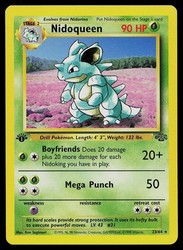 Nidoqueen 23/64 Jungle 1st Edition Rare