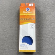 Powerstep Pinnacle Insoles Mens 14-15 K Full Length Orthotics Cushioning Support