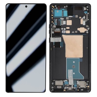 Bildschirm für Edge 40 Pro LCD + Touchscreen +rahmen