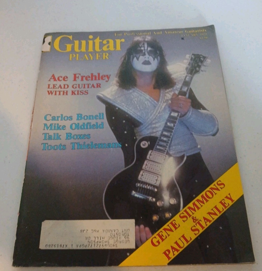 KISS Ace Frehley Guitar Player Magazine 1979