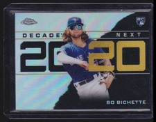 2020 Topps Chrome Update Decade's Next Bo Bichette Toronto Blue Jays #DNC-11