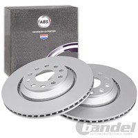 2X Abs Bremsscheiben 310Mm BelÜFtet Hinten Passend FüR Audi A3 Q2 Q3 Tt Cupra At
