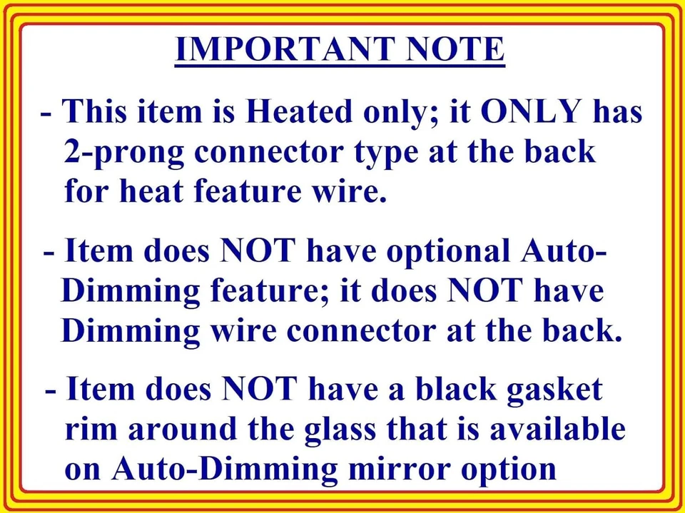 685LFH HEATED Mirror Glass + BACKPLATE for Audi A4 A6 A8 S4 S6 S8 Driver Side LH - Image 4 of 4