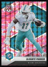 2021 Panini Mosaic #126 DeVante Parker Prizm Camo Pink