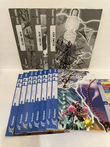 Ace School of Tomorrow grade 8 Science paces Teacher Keys Plus Bonus ...