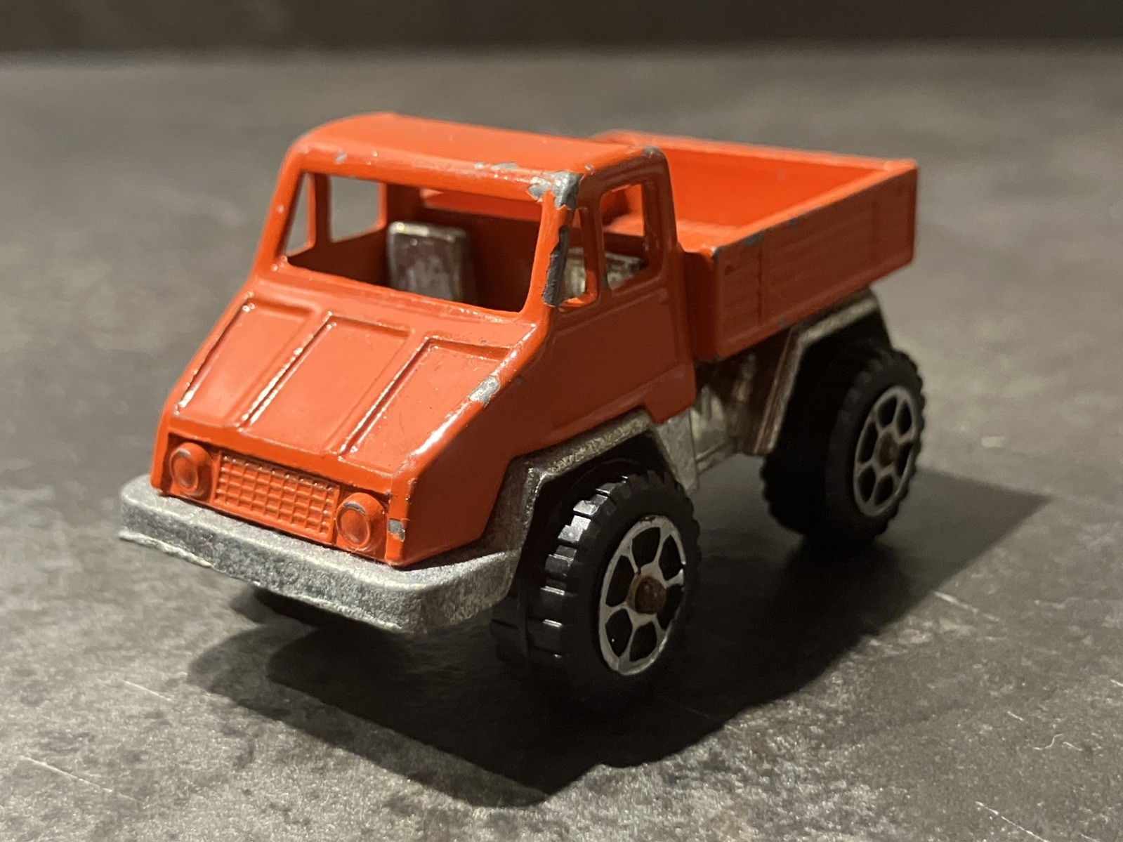camion fuoristrada 1/66 politoys RJ26 arancione made in italy