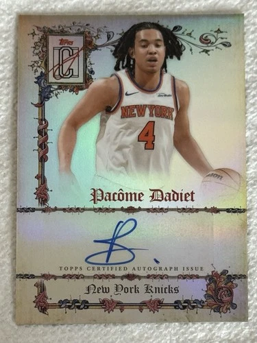 2025 Topps Signature Pacôme Dadiet Base (RAW)