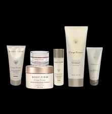 Lot of 6! CREPE ERASE Body Smooth, Face Scrub, Hand & Eye Creams, Body Repair
