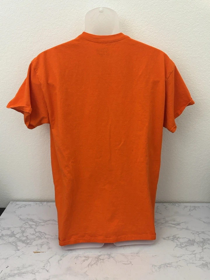 Camiseta azul 84 masculina L Playstation Fiesta Bowl OSU Notre Dame 2022 laranja H2 - Imagem 3 de 4