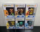 Funko Pop! Pokémon Squirtle Bulbasaur Charmander Diamond Limited Edition - LOT 6