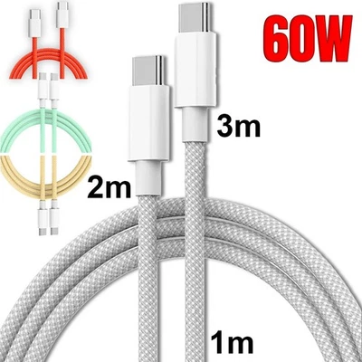 Schnellladekabel USB Typ C Datenkabel für Samsung Huawei Xiaomi Handy Ladekabel - Bild 1 von 4