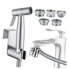 Sink Sprayer Hose Attachment for Faucet, Faucet Head Replacement with 5