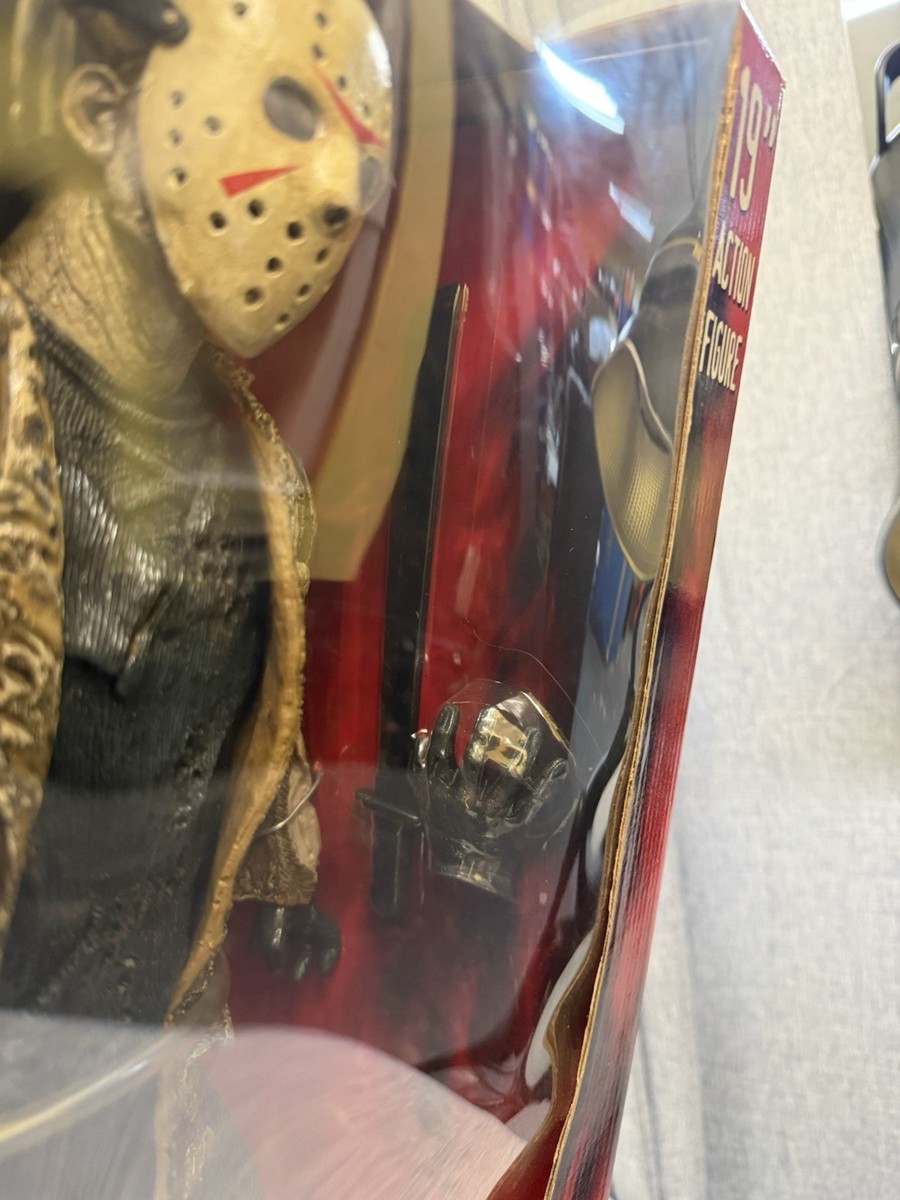 Freddy Vs. Jason 19” Jason Voorhees Figure NECA Reel Toys 2005 New