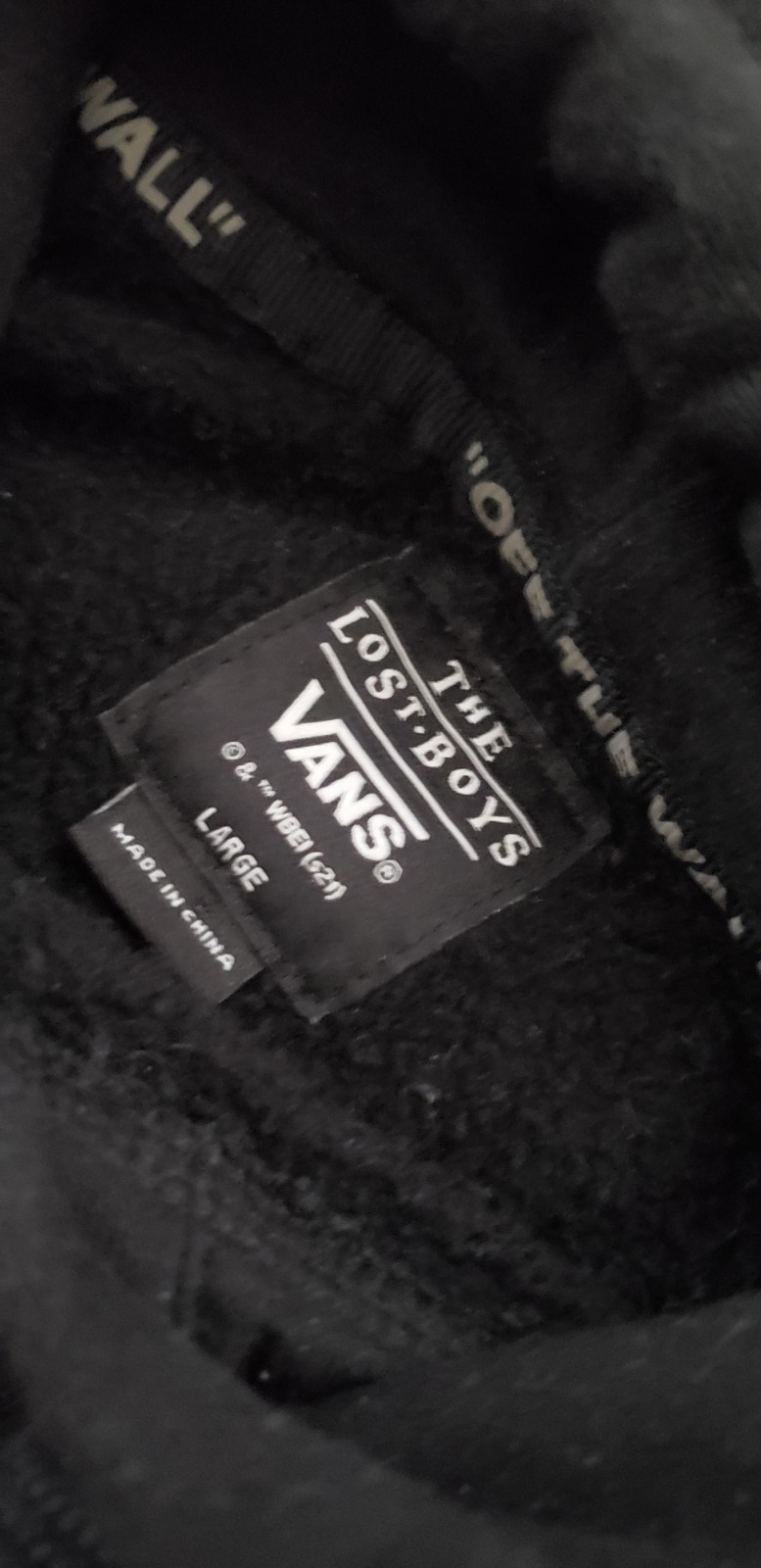 The Lost Boys Limited Edition Black Pullover Hoodie by Vans Off The Wall Large image 5
