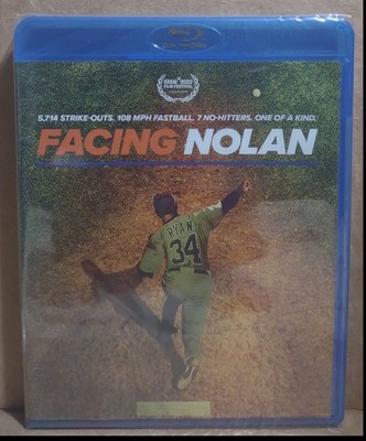 NEW - Facing Nolan Blu-ray 2022 Documentary Nolan Ryan