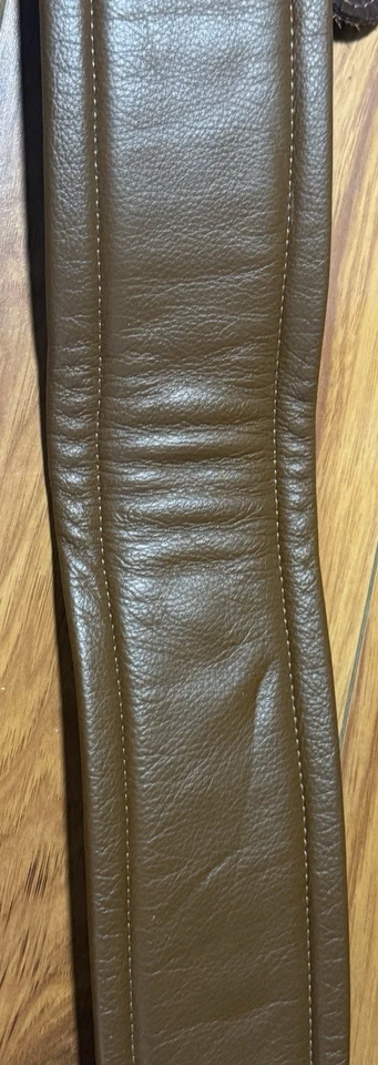 Correa de guitarra de cuero Levy's PM31-WAL de cuero bronceado vegetal Foto 4 de 4