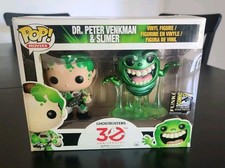 Funko Pop Vinyl - Ghostbusters 30th Anniversary Dr Peter Venkman & Slimer 2 Pack