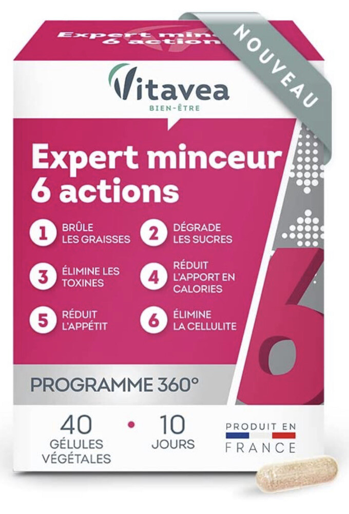 Vitavea expert minceur 6 en 1 stopper les envies de sucre et le grignotage