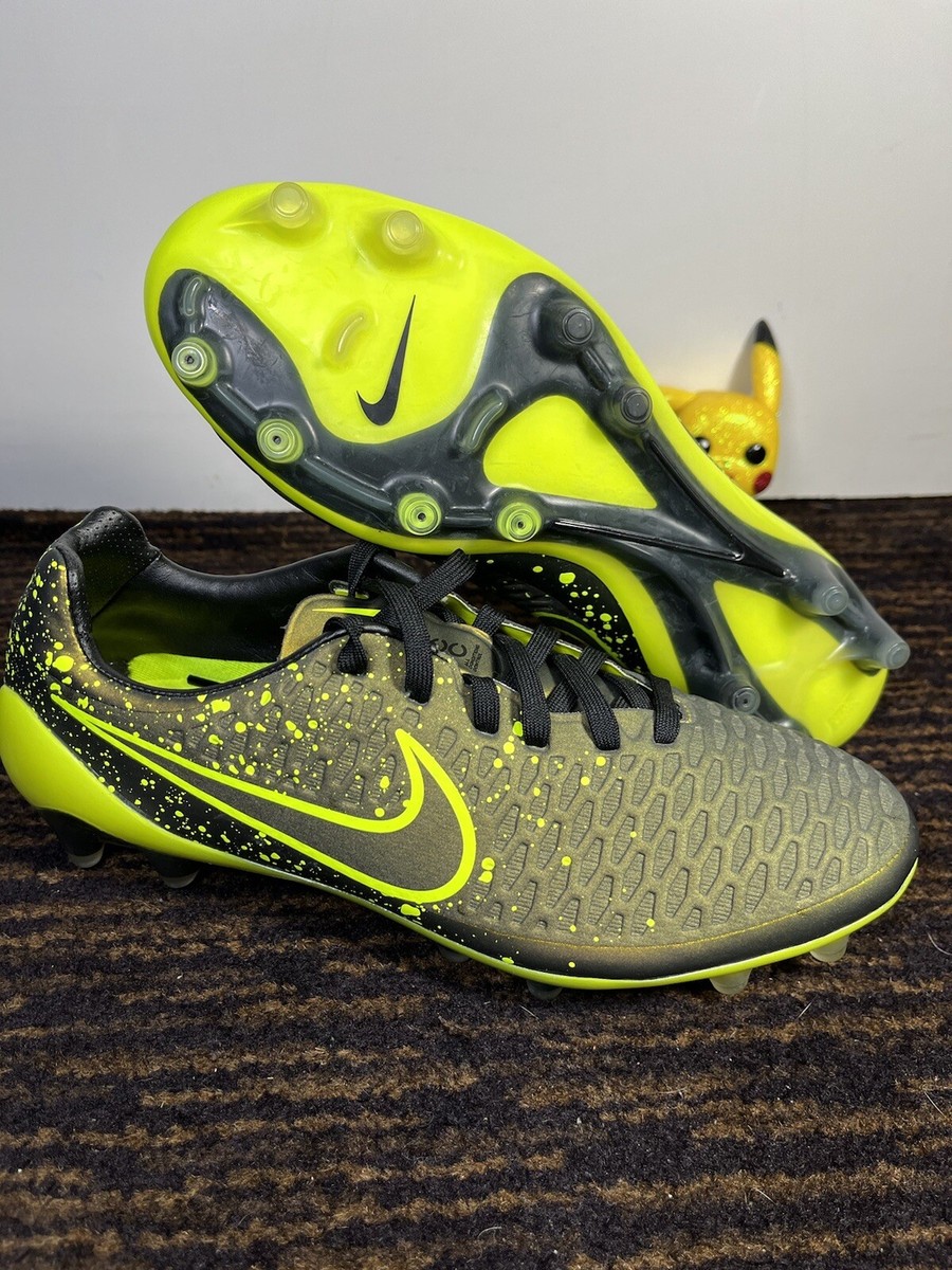 Nike Magista Opus FG ACC Soccer Cleats Green Orange 649230 Nike Magista Opus FG ACC Soccer Cleats Green Orange 649230