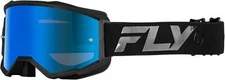 Youth Zone Goggle Black/Black W/ Sky Blue Mirror/Smoke Lens