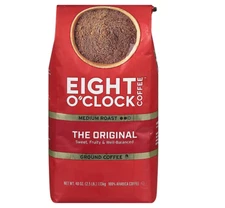Eight O'Clock The Original Medium-Dark Roast Ground Coffee, 40 oz. FREE shipping