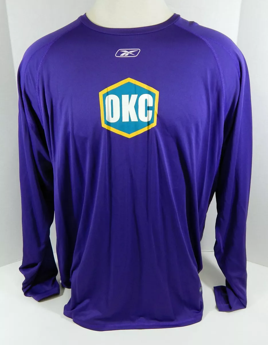 2005-06 New Orleans Oklahoma City Hornets Game Issued Purple