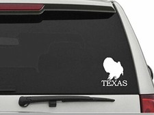 CW2770 "Texas Wild Turkey" Car Truck Window Laptop Decal Sticker Hunting Sports