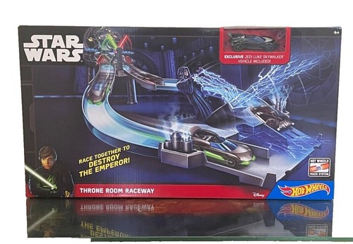 Hot Wheels Star Wars Starships – The Mandalorian The Child & Hover Pram – Véhicule Moulé 1:64 Avec Support D’Exposition