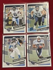 2023 Optic Titans Lot - Hopkins/ Treylon Burks/ Peter Skoronski RC/Eddie George