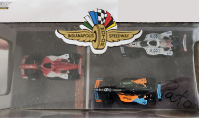 Greenlight 2022 Indy 500 Podium set Pato O'Ward Signed Autographed
