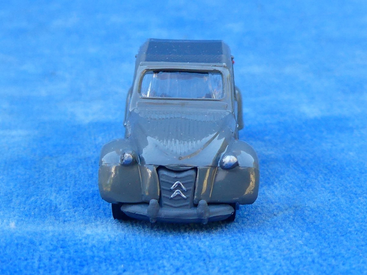 MIGNON CUTE TOP ! HERPA 1:87 CITROEN 2CV 2 CV 6 - TRAIN