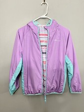 Eddie Bauer Girl Reversible Jacket/Fleece Size 10/12