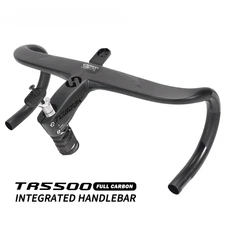 Bicycle Handlebar Carbon Integrated Road Bike Handlebar 28.6mm Bike Parts